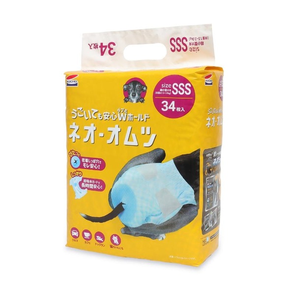【10個仕掛ける】 コーチョー ネオ・オムツ SSS大きさ 34枚