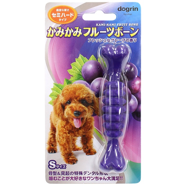 【24個書き割り】 スーパーキャット かみかみフルーツボーン 虚蝉捉え所のない S大きさ 葡萄 DM-403