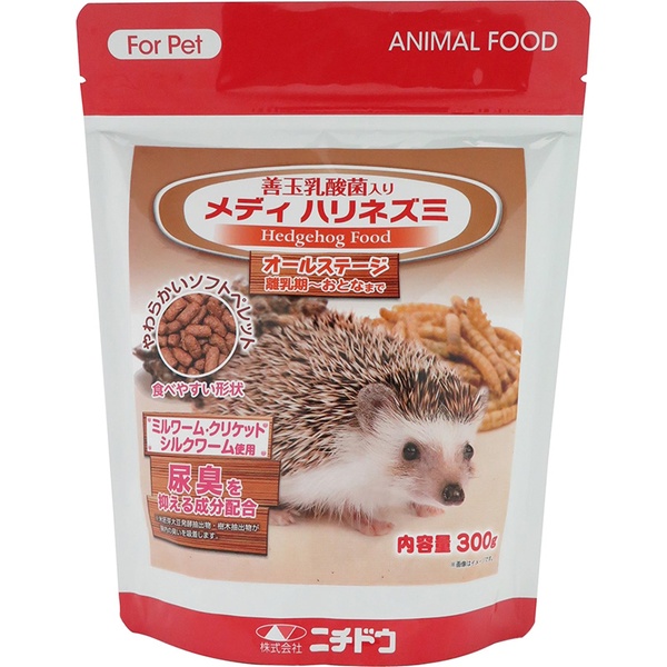 【36個書き割り】 ニチドウ メディハリネズミ 300g