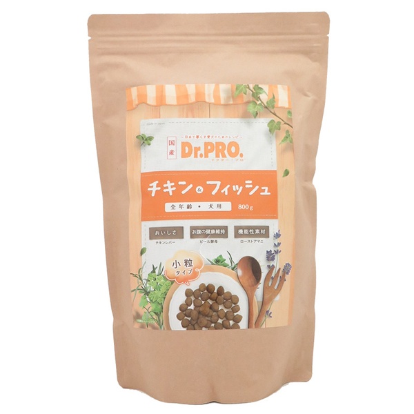 【10個セット】 ニチドウ Dr.PRO. チキン＆フィッシュオールステージ 800g｜ウルマックス 店