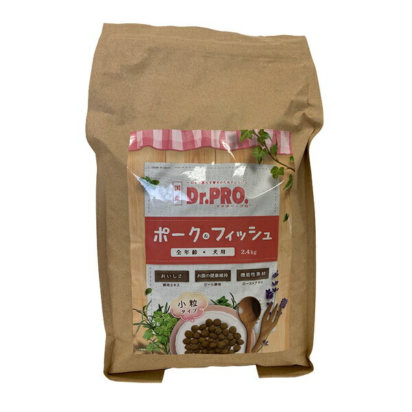 【6個仕掛ける】 ニチドウ Dr.PRO. 豚肉＆フィッシュオールステージ 2.4kg