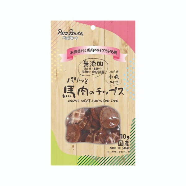 【10個書き割り】 ペッツルート パリッと桜肉のチップス 70g