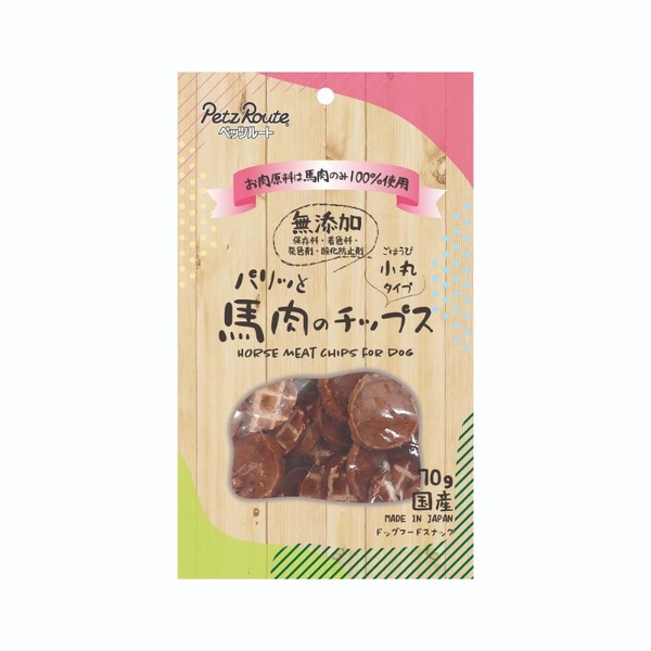 【10個書き割り】 ペッツルート パリッと桜肉のチップス70g