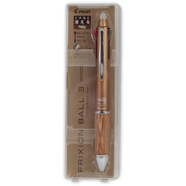 【6個書き割り】 飛行士 フリクションボール3 wood P-LKFB-2SEF-BN