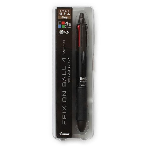 【20個書き割り】 飛行士 フリクションボール4白木 黒いこと LKFB-3SEF-B