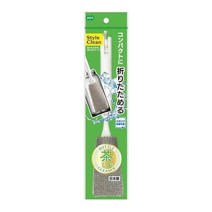 【100個セット】 オーエ Style Clean折りたためるボトルクリーナー｜ウルマックス 店