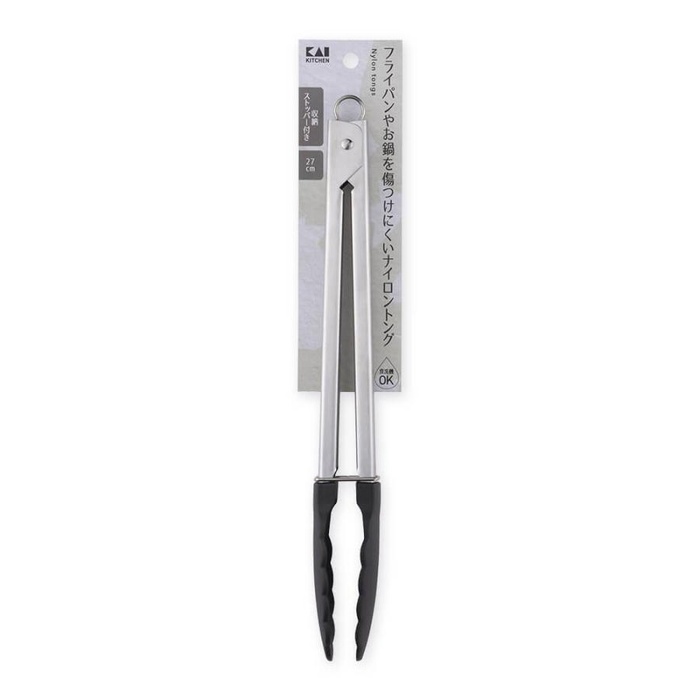 【20個セット】 貝印 Kai Kitchen ナイロントング 27cm DH-8081｜ウルマックス 店