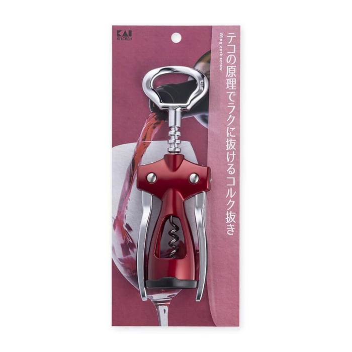 【30個セット】 貝印 Kai Kitchen コルクスクリュー ウィング DH-8220|ウルマックス 店