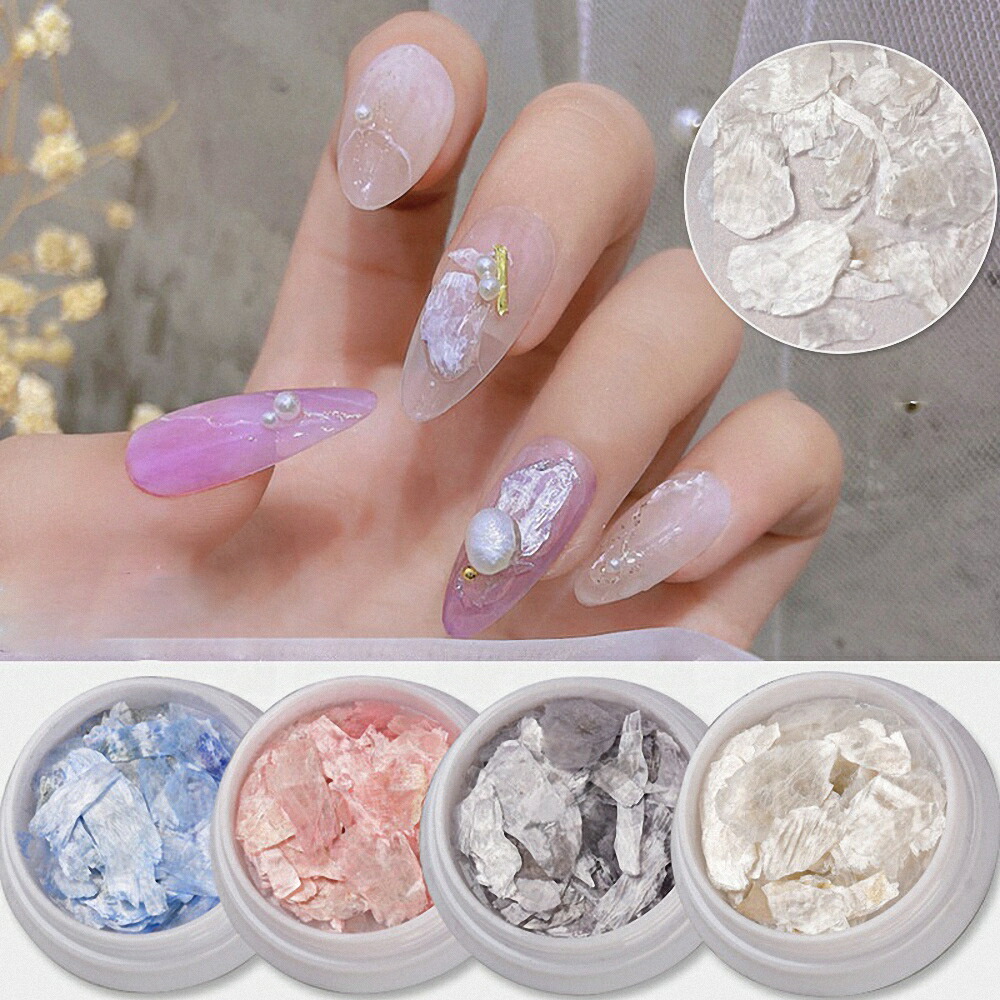 市場 ラローナ グロッシーマイカ風シェル 6種 ニュアンスネイルアート Lalona