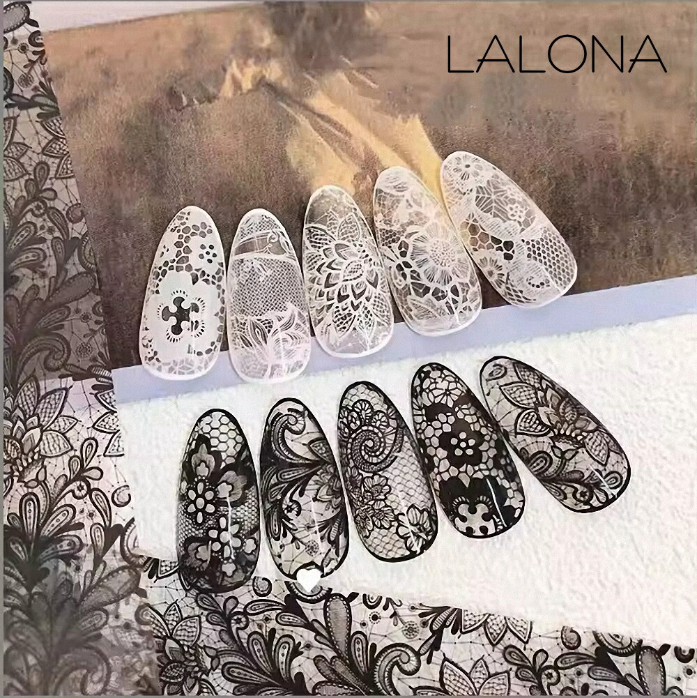 楽天市場】ラローナ [ LALONA ]レース柄転写フィルム100cm( 11series