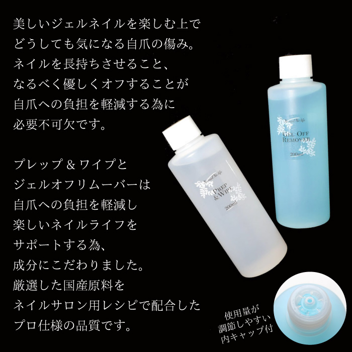 楽天市場 No Nail No Life ノーネイルノーライフ プレップ ワイプ ジェルオフリムーバー 0ml ジェルネイル 拭き取り アセトン ソークオフ ジェルクリーナー 日本製 セルフ オフ用品 ラローナ 楽天市場店