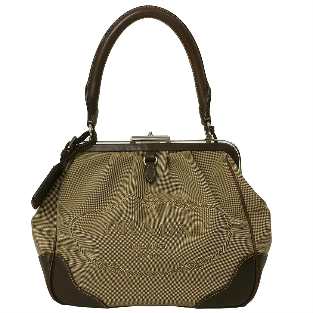 楽天市場】美品 PRADA プラダ ヴィンテージ ダークブラウン