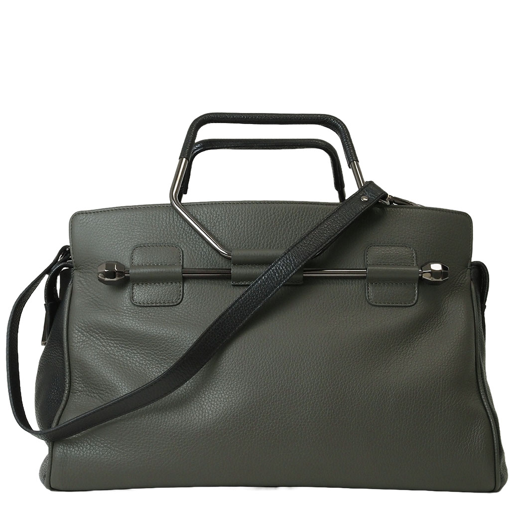 ヴィクター＆ロルフ VIKTOR&ROLF バッグ ボンベット トートバッグ グレー バイカラー 2WAY S47WD0041 未使用