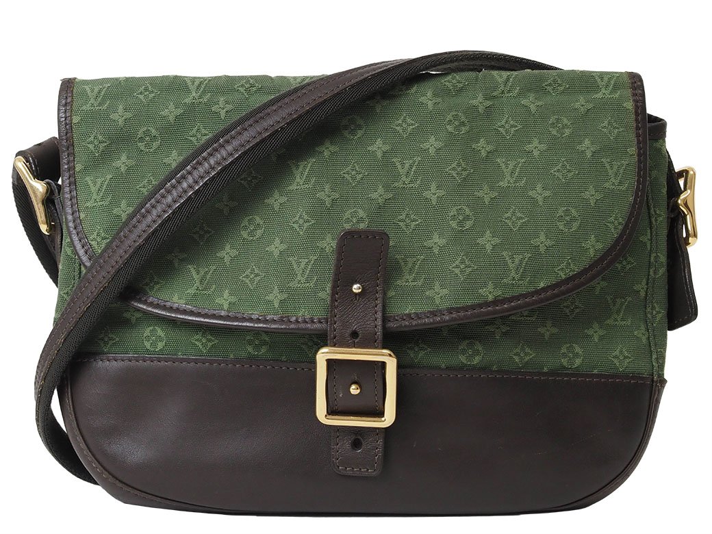 ルイヴィトン LOUIS VUITTON ショルダーバッグ 中古 バッグ ベランジェ&mdash;ル モノグラム ミニ TSTカーキ M92673｜UPRISE