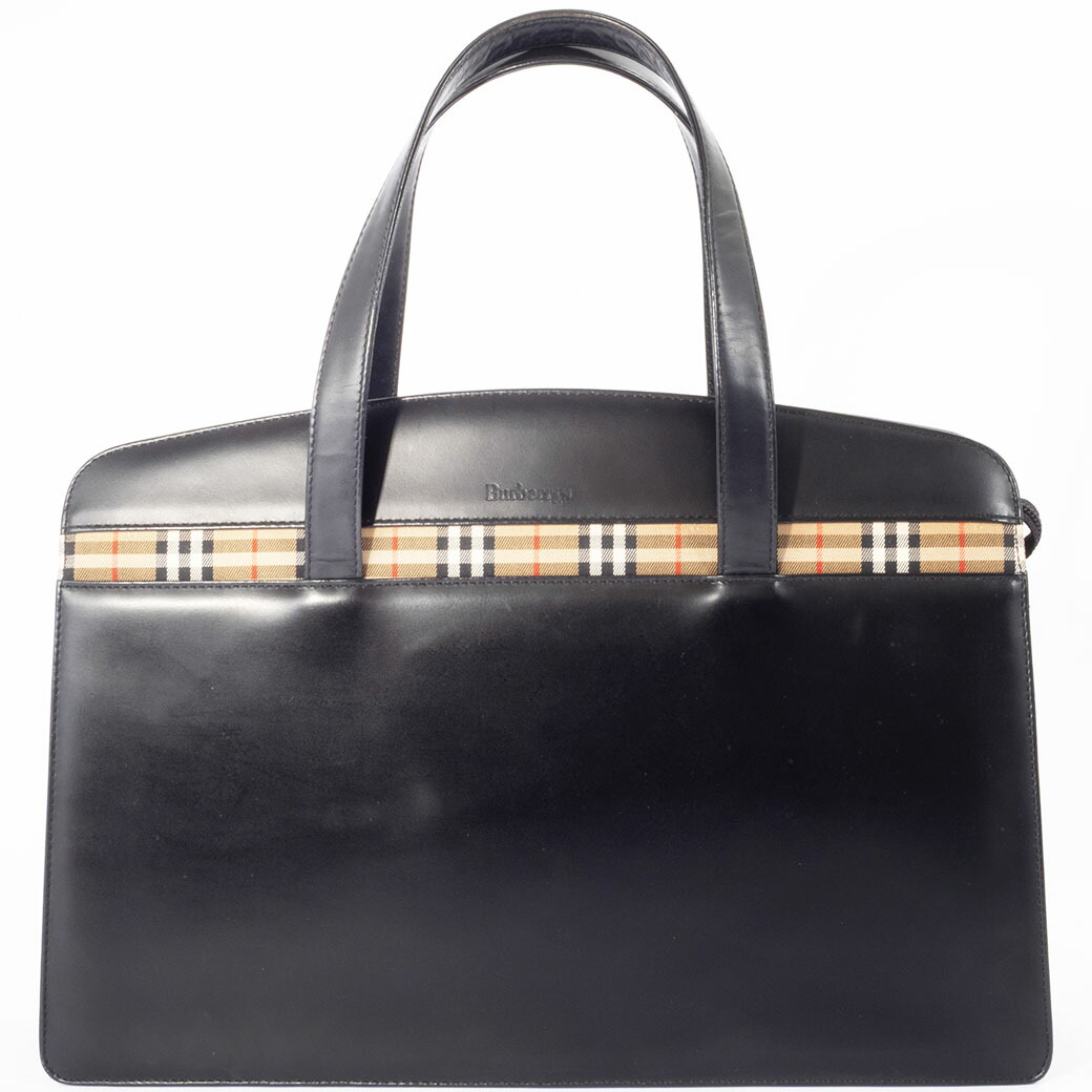 楽天市場】【バッグ】BURBERRY バーバリー ハンドバッグ ビジネス