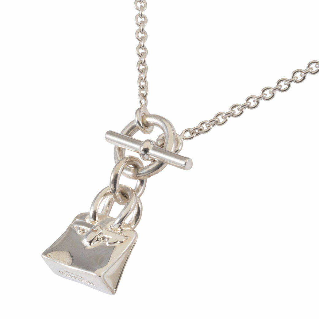 ☆極美レア品☆HERMES ネックレス　エルメス 楽天市場】エルメス HERMES ネックレス アミュレット バーキン バッグ