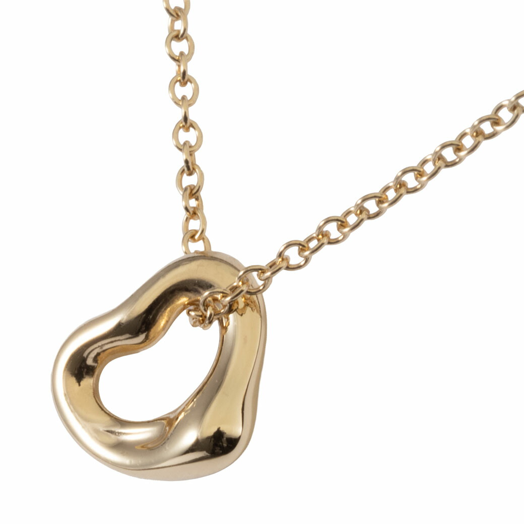 ティファニー TIFFANY&Co. ネックレス ゴールド オープンハート エルサペレッティ ペンダント イエローゴールド 60957398 51,180円