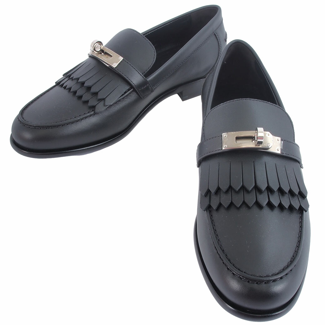 エルメス　37.5 モカシン ケネディ 楽天市場】HERMES エルメス ケネディ モカシン ローファー カーフ