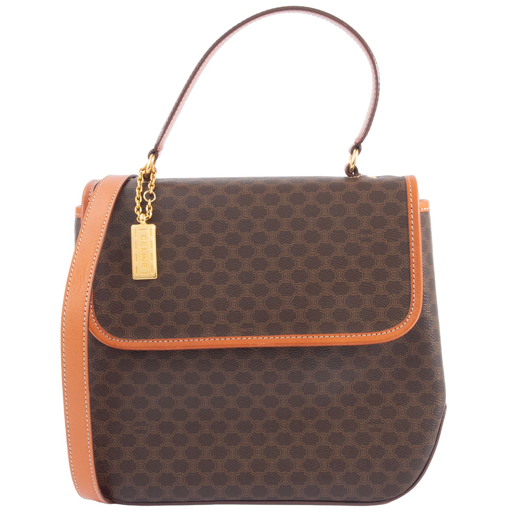 楽天市場】セリーヌ CELINE バッグ 中古 レディース マカダム トート