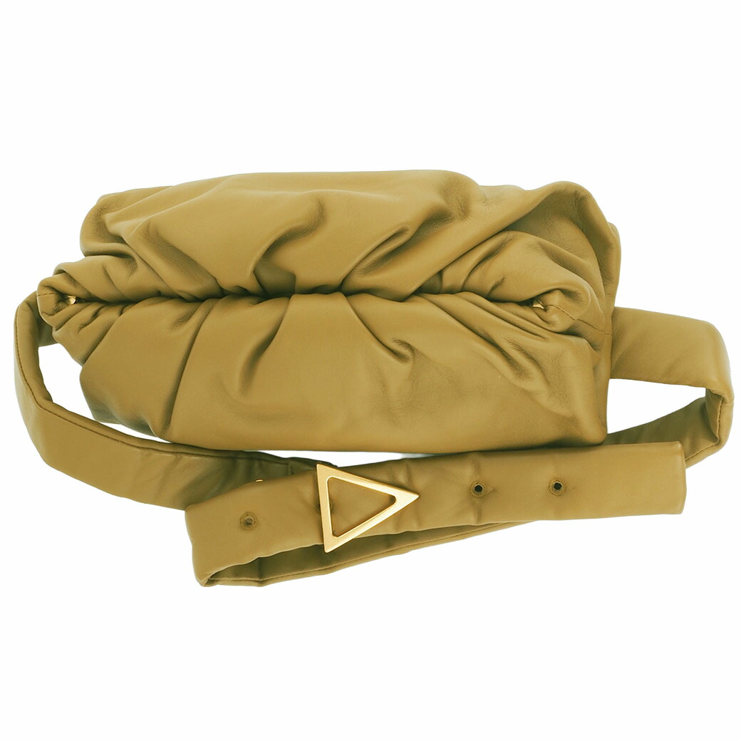 ボッテガヴェネタ BOTTEGA VENETA ザ・ボディバッグ ショルダーバッグ ベージュ メンズ カーフレザー 620954V00507729 中古 美品 父の日 差し上げ物 差し上げ物
