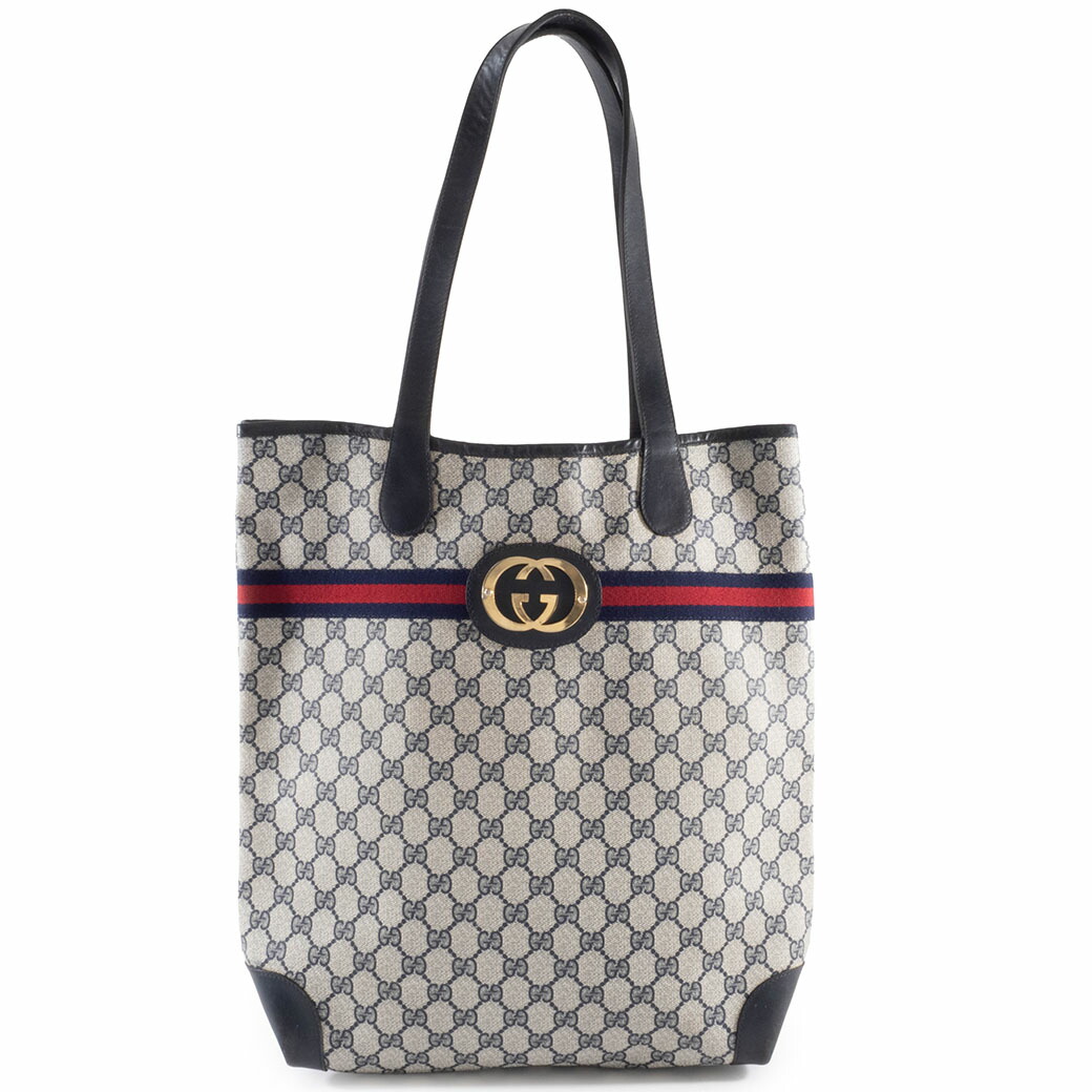 楽天市場】【中古】GUCCI 89.02.003 オールドグッチ トートバッグ GG
