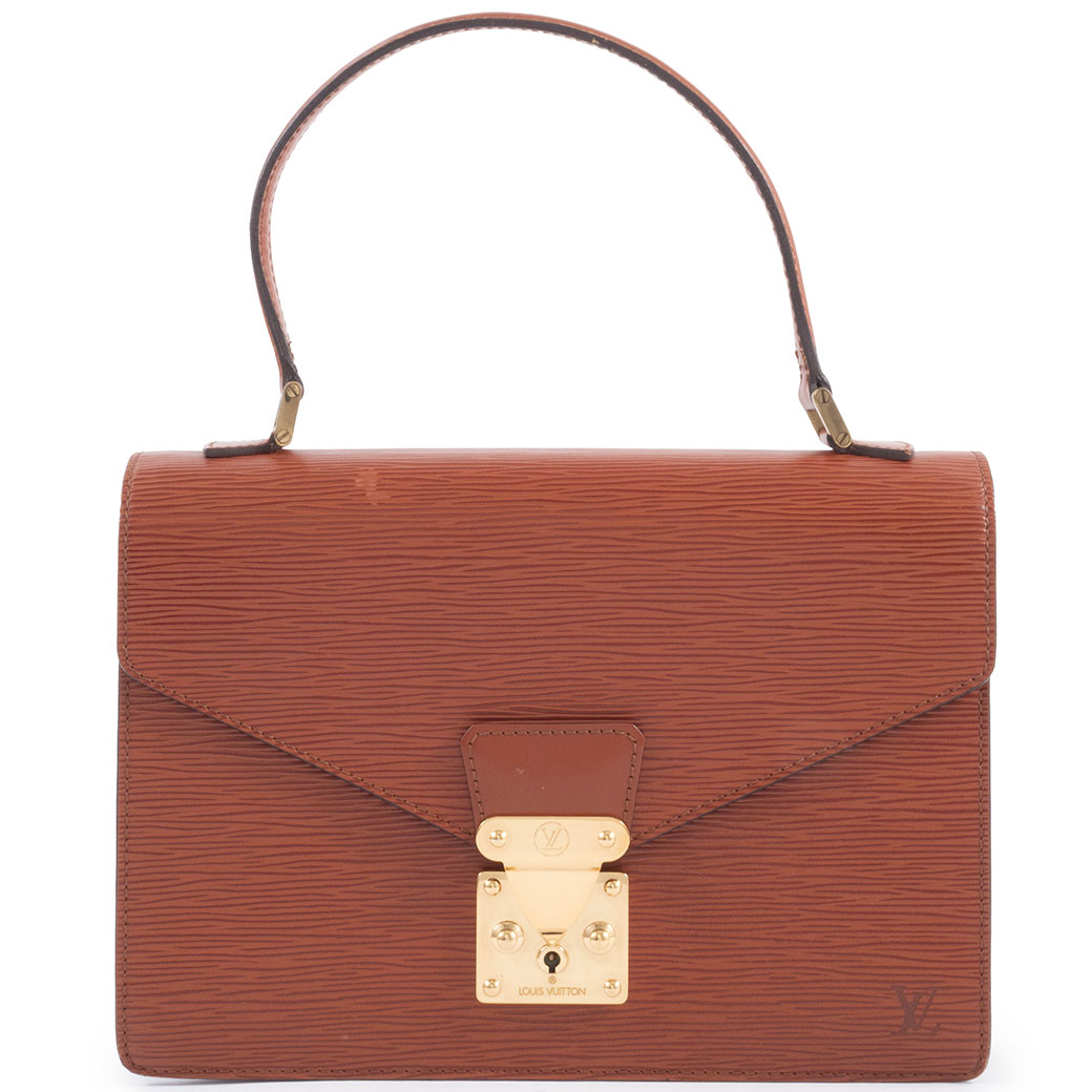 ルイヴィトン LOUIS VUITTON バッグ 中古 エピ コンコルド ビジネスバッグ ブラウン M52133|UPRISE