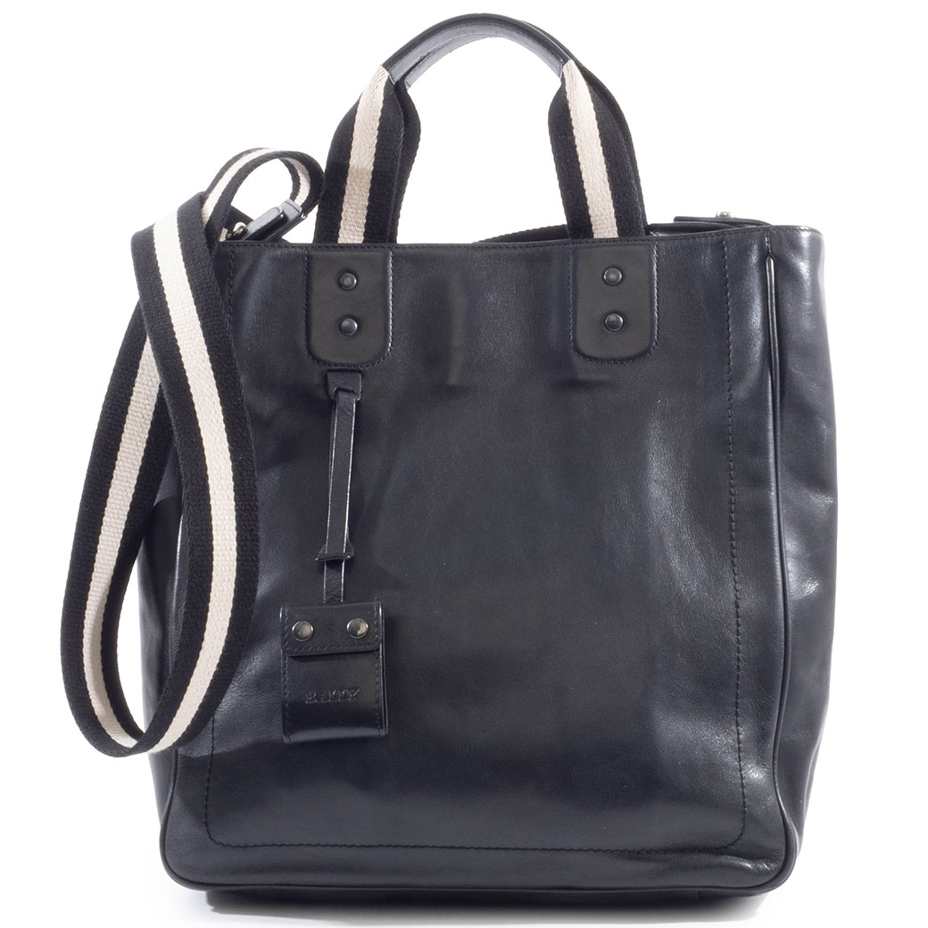 BALLY バリー 2way ビジネスバッグ トレインスポッティング レザー 黒