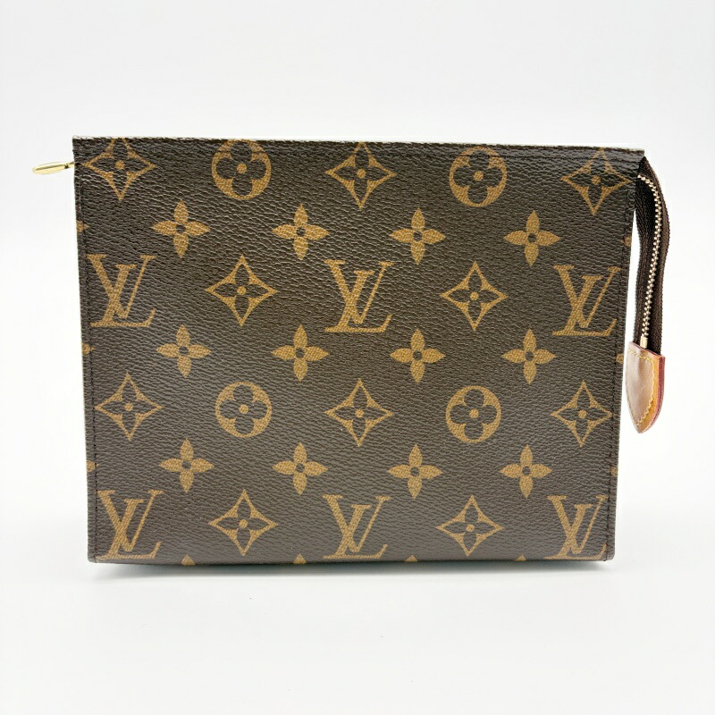 ルイヴィトン LOUIS VUITTON 御徒面子 中古 ポッシュ トワレ19 モノグラム ポシェット ミニ御徒面子 M47544 美品