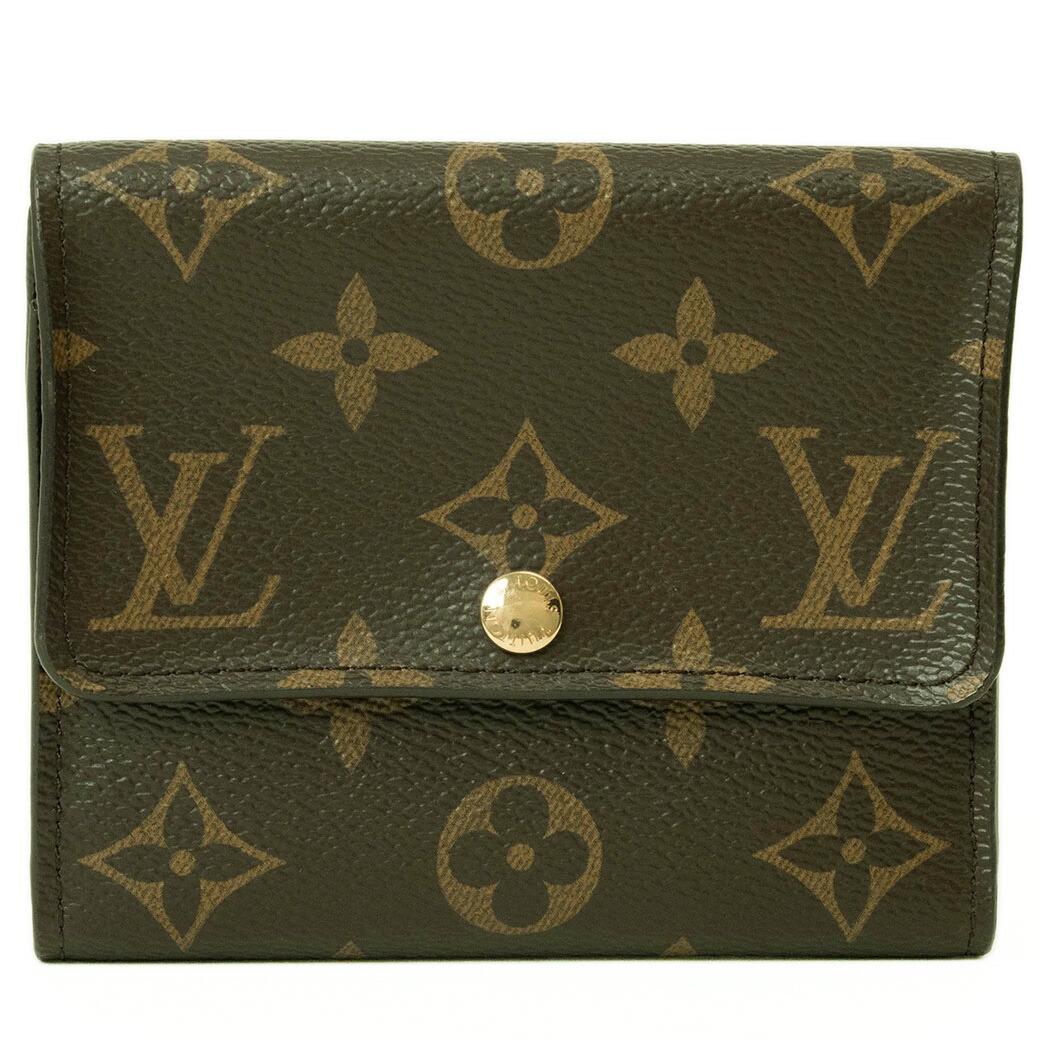 ルイヴィトン LOUIS VUITTON 紙入れ 三つ折り 御釣り入れ ポルトモネ アナイス モノグラム M60402 中古 美品