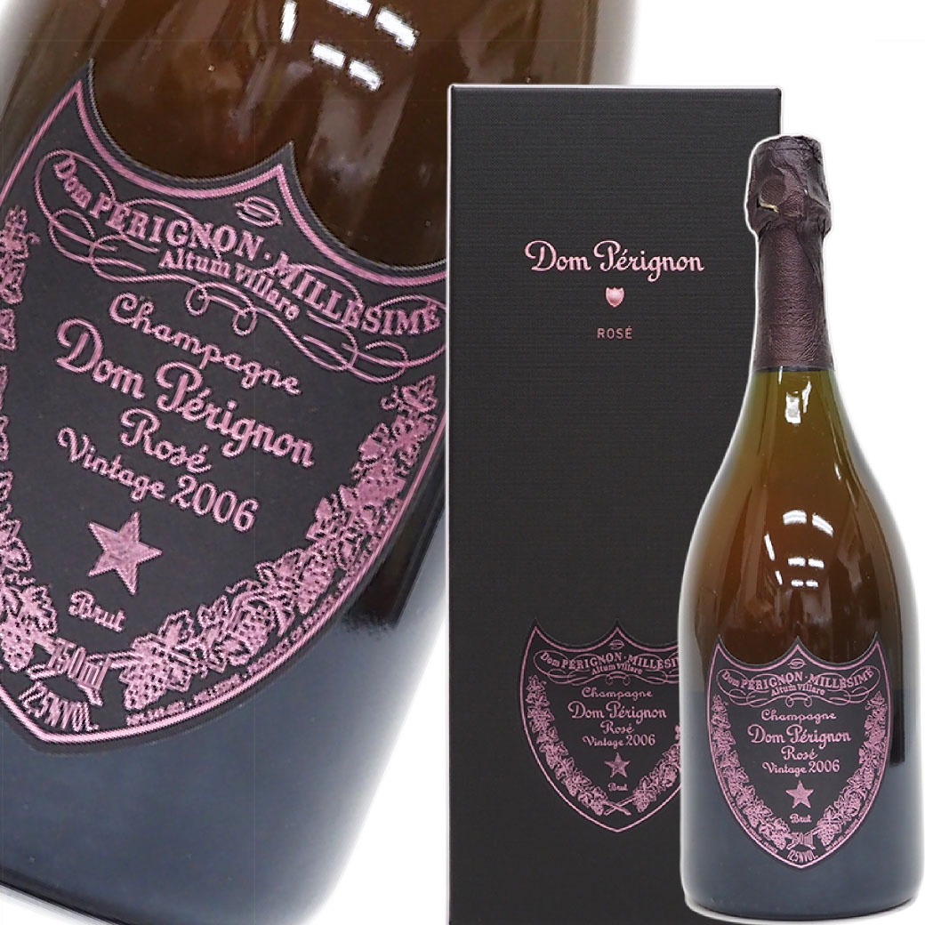 楽天市場】ドンペリニヨン ロゼ 2006年 750ml シャンパン ドンペリピンク 箱付き ドンペリニョン  DOMPERIGNON【未開栓】【中古】【二次流通品】 : UPRISE