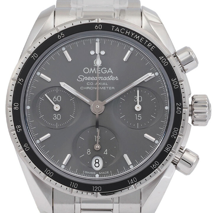 オメガ OMEGA スピードマスター 38 MM 腕時計 32430385006001 シルバー ブレスレット メンズ 自動巻き 未使用 母の日 ギフト プレゼント