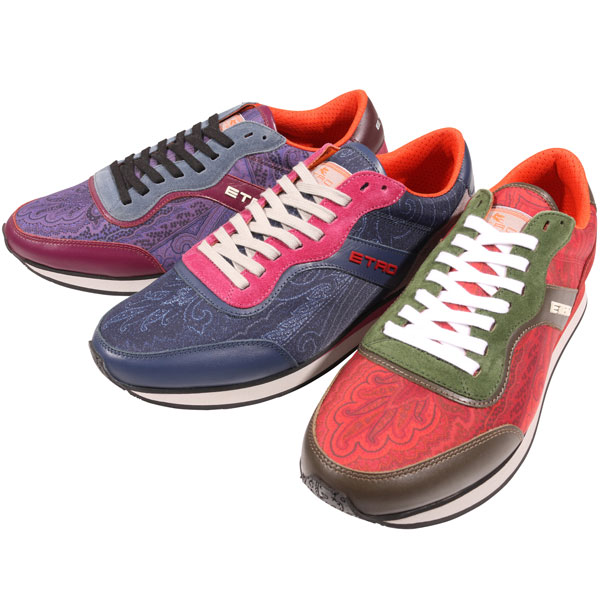 ☆未使用☆ ETRO エトロ レザー製 ペイズリー スニーカー 定価11万 楽天市場】□新品□未使用□ ETRO エトロ キャンバス ペイズリー柄