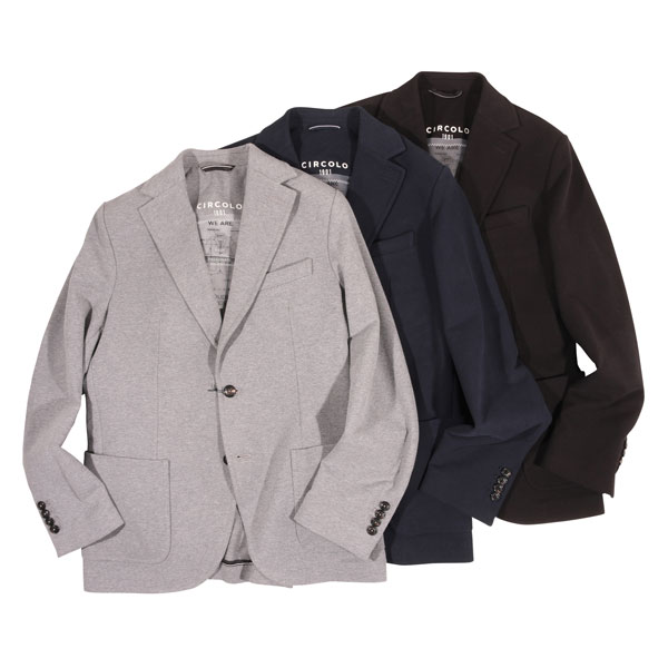 CIRCOLO 1901 ジャケット CIRCOLO 1901 (チルコロ1901) セットアップ対応 ダイアゴナル地