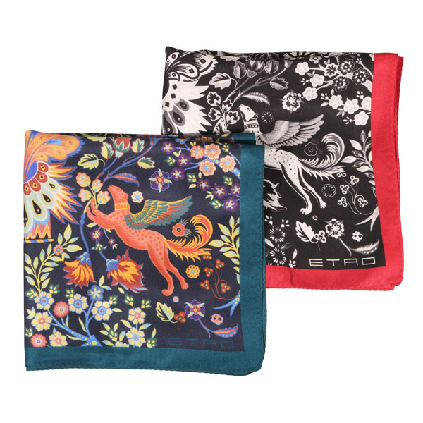 【百貨店SALE 30%OFF】ETRO エトロ 隠し旗がしら 1T199 4005 0200 絹地 絹地100% 並行輸入品 ラッピング無料 貨物輸送無料 32014