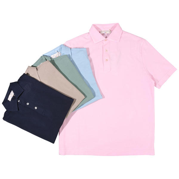 アスペジ メンズ ポロシャツ トップス Polo shirt ASPESI アスペジ ポロシャツ トップス メンズ Polo shirts Ocher