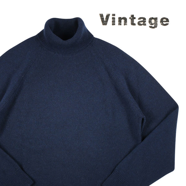 楽天市場 L Vintage ビンテージ タートルネックセーター メンズ 秋冬 カシミヤ100 ネイビー 紺 並行輸入品 メンズファッション 男性用 ビジネス ニット 日本未入荷 ラッピング無料 送料無料 Utsubo Stock