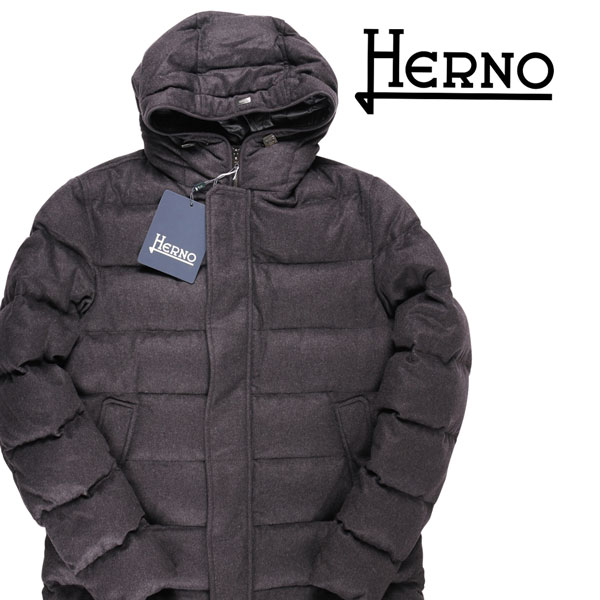 高評価 コート ジャケット ダウンジャケット ヘルノ Herno 52 Pi0376u 送料無料 ラッピング無料 日本未入荷 大きいサイズ トップス アウター ビジネス 男性用 メンズファッション 並行輸入品 灰色 グレー カシミヤxシルク混 秋冬 メンズ Dgb Gov Bf