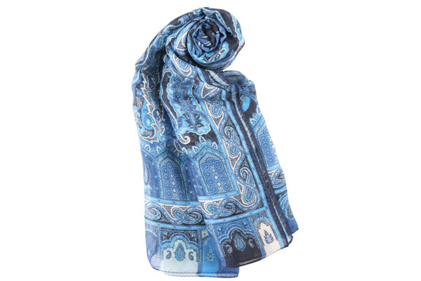 楽天市場 Summer Sale Etro エトロ ストール 5010 マルチカラーネイビー nv S Utsubo Stock