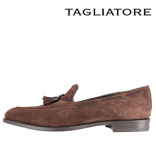 【SUMMER SALE 20%OFF】 【45】 TAGLIATORE タリアトーレ 革靴 SCARPA ブラウン 茶 本革 レザー 並行輸入品 ラッピング無料 送料無料 24198-45|Utsubo Stock