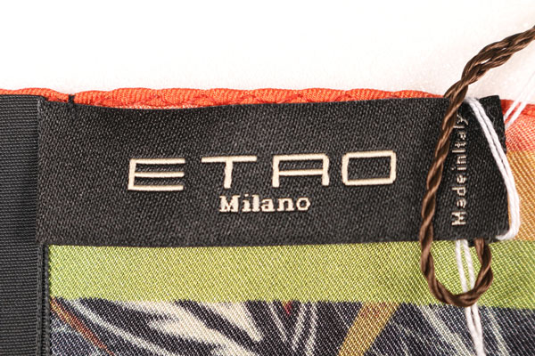 Etro エトロ 1t199 5225 イタリア製 シルク シルク100 ポケットチーフ マルチカラー メンズ ラッピング無料 並行輸入品 送料無料 最大72 Offクーポン ポケットチーフ