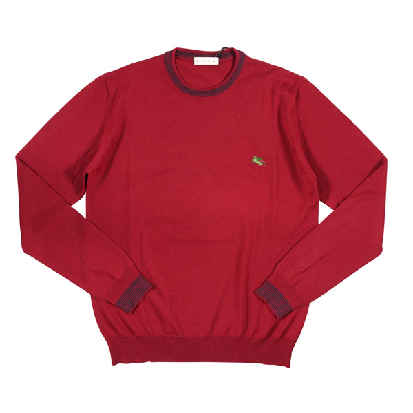 楽天市場】エトロ ETRO ケーブル編み ハーフジップニットセーター