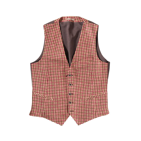 ROSI COLLECTION ロージコレクション ジレ BENNY チェック コットン 並行輸入品 ラッピング無料 送料無料 26687