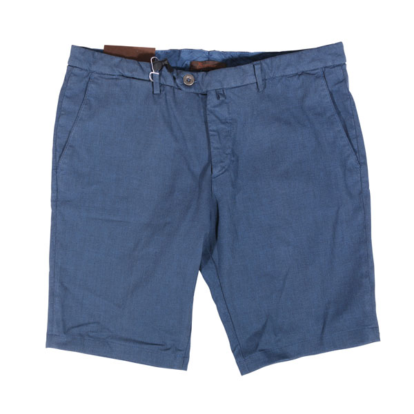 【SUMMER SALE 20%OFF】 【36】 B settecento ビーセッテチェント ハーフパンツ MH700 ブルー 青 コットン 並行輸入品 ラッピング無料 送料無料 32299-36｜Utsubo Stock