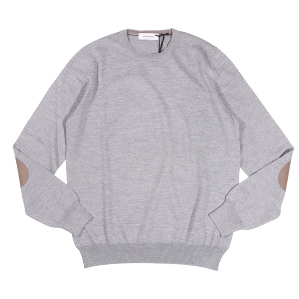 【50】 Gran sasso グランサッソ 丸首セーター 55167/14291 グレー 灰色 ヴァージンウール 並行輸入品 ラッピング無料 送料無料 30467-50 20,988円