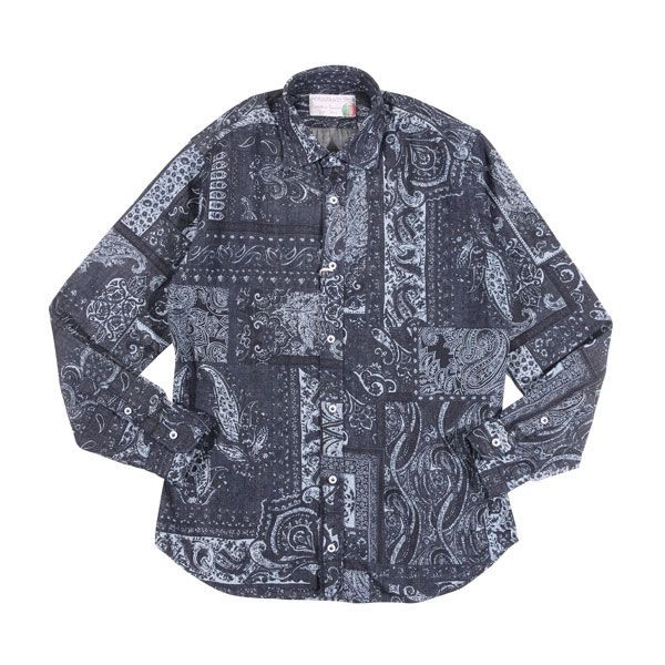 【SUMMER SALE 20%OFF】 POGGIANTI 1958 ポジャンティ 1958 デニムシャツ MURLO コットン 並行輸入品 ラッピング無料 送料無料 31285|Utsubo Stock
