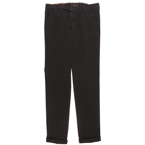 【SUMMER SALE 20%OFF】 【32】 B settecento ビーセッテチェント パンツ MH700-6566AI23 ブラック 黒 コットン 並行輸入品 ラッピング無料 送料無料 31341-32|Utsubo Stock