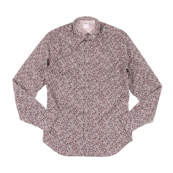 【39】 Cellini チェリーニ 長袖シャツ 81578.002 ブラウン 茶 コットン 並行輸入品 ラッピング無料 送料無料 31421-39