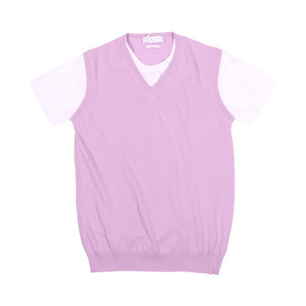 【SUMMER SALE 20%OFF】 DANIELE FIESOLI ダニエレフィエゾーリ 半袖ニット DF 0576 コットン 並行輸入品 ラッピング無料 送料無料 31519｜Utsubo Stock