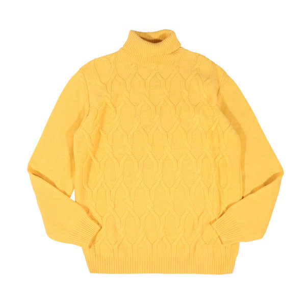 【XXL】 HERITAGE ヘリテイジ タートルネックセーター 0452DC48 イエロー 黄 ウール 並行輸入品 ラッピング無料 送料無料 31901-xxl