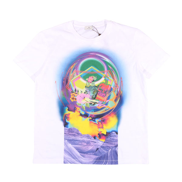 【送料&関税込】Etro Cotton Crew-neck T-shirt 楽天市場】エトロ ETRO Tシャツ クルーネック 半袖 春夏 メンズ